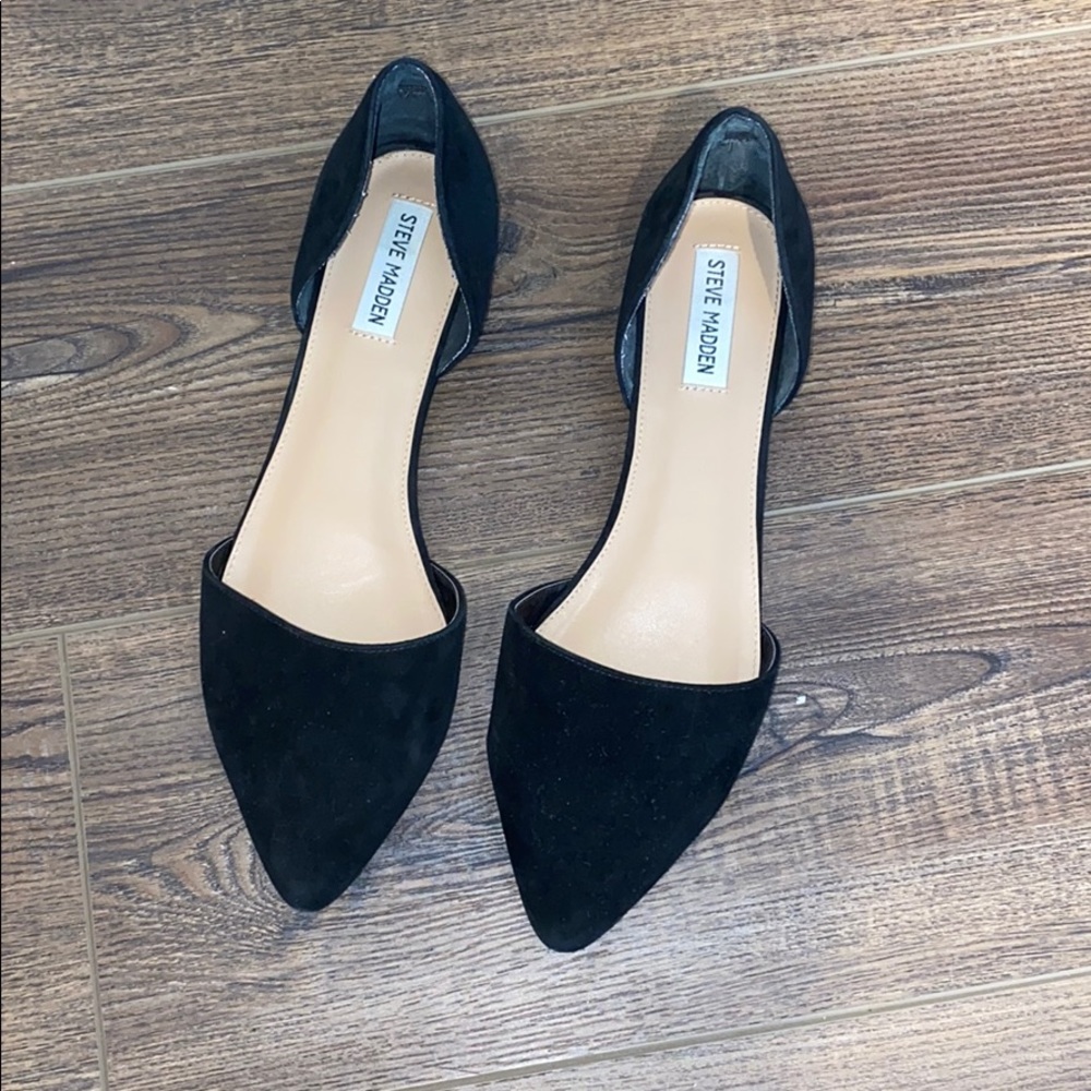 Black Steve Madden Flats